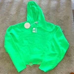 Wild Honey Nordstrom neon Hoodie!